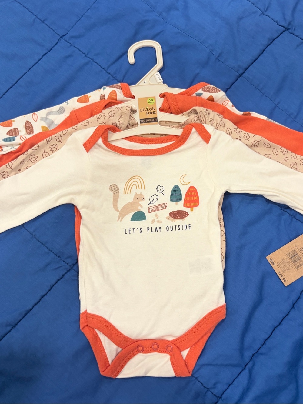 Fall Onesie 4 Pack
